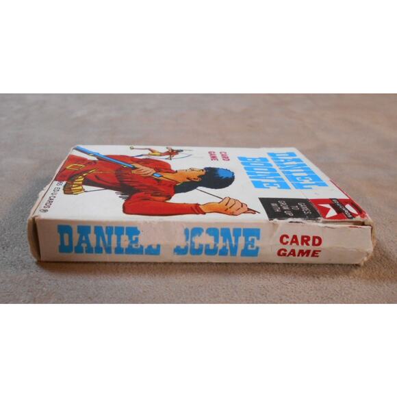 Vintage 1965 Daniel Boone Concentration Card Game ED-U Cards Complete - Picture 8 of 8